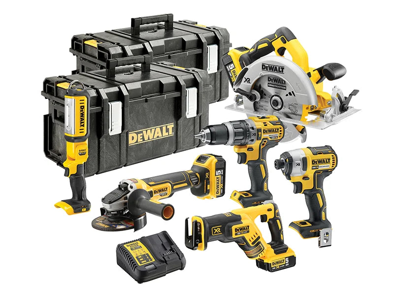 DEWALT Power Tools DCK623P3 18V XR Brushless Kit, 6 Piece - DCK623P3-GB