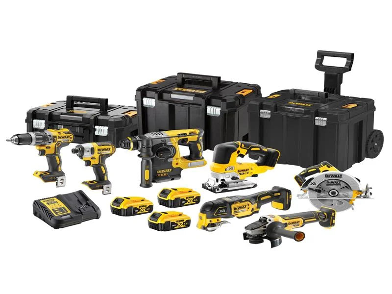 DEWALT Power Tools DCK755P3T XR Brushless 7 Piece Kit 18V 3 x 5.0Ah Li-ion