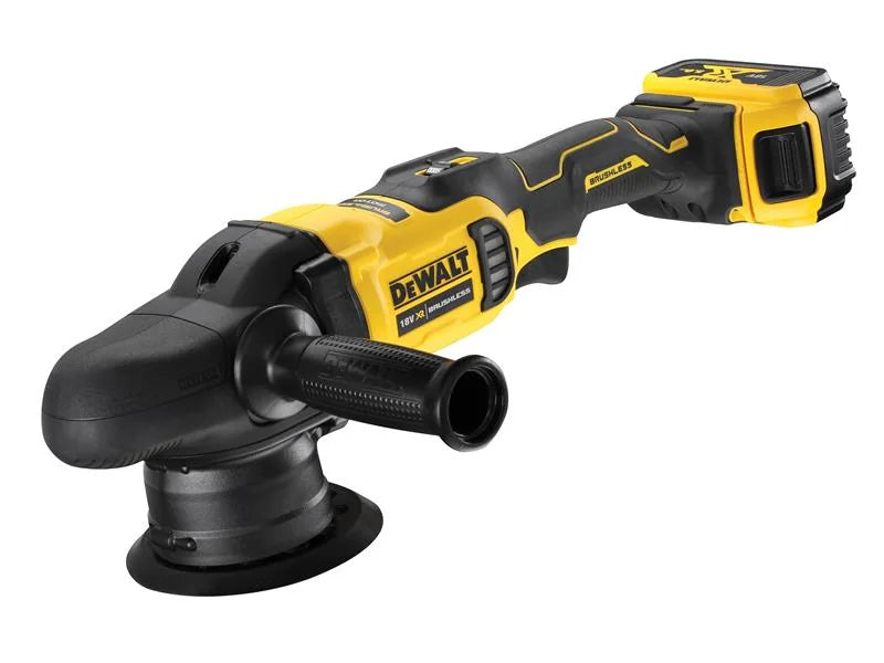 DEWALT Power Tools DCM848P2 XR Brushless Polisher 125mm 18V 2 x 5.0Ah Li-ion