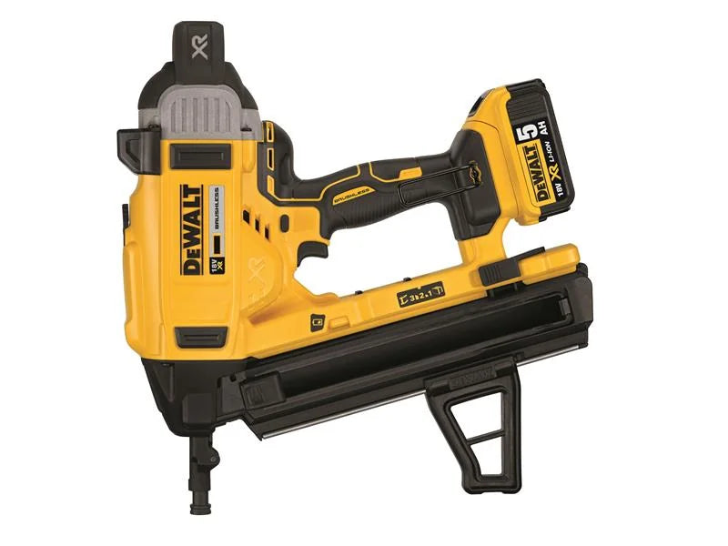 DEWALT Power Tools DCN890P2 XR Brushless Concrete Nailer 18V 2 x 5.0Ah Li-ion