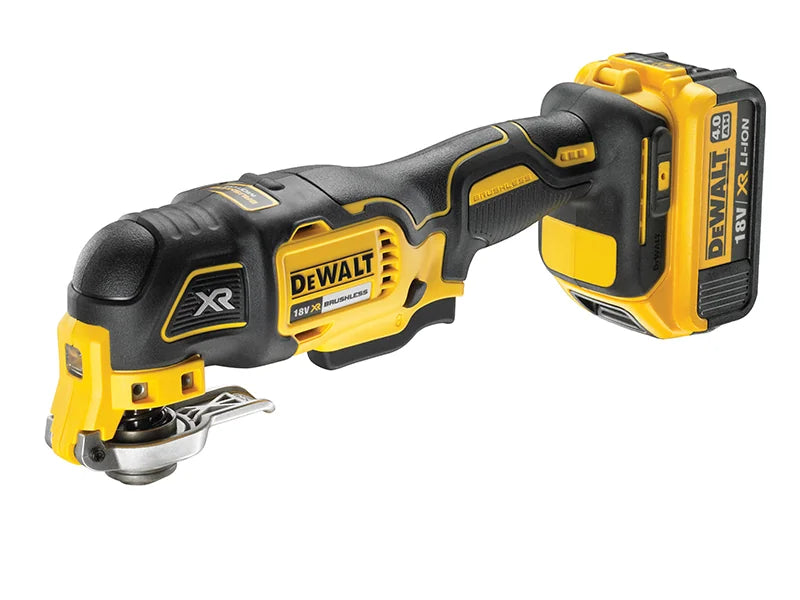 DEWALT Power Tools DCS355M1 XR Brushless Oscillating Multi-Tool 18V 1 x 4.0Ah