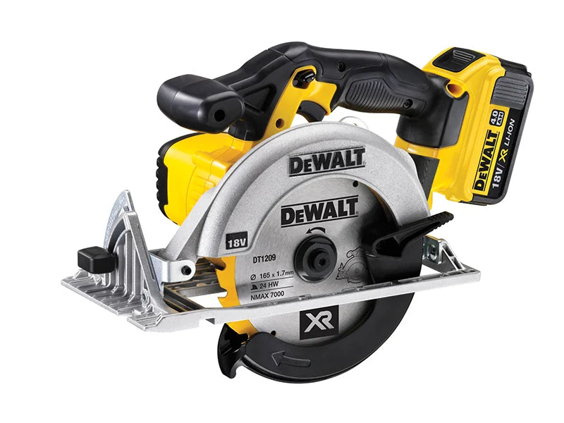 DEWALT Power Tools DCS391M2 Premium XR Circular Saw 165mm 18V 2 x 4.0Ah Li-ion