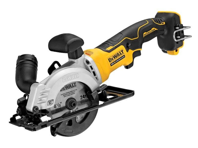 DEWALT Power Tools DCS571N XR Brushless Compact Circular Saw 115mm 18V Bare Unit