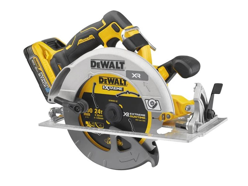 DEWALT Power Tools DCS573H2T XR Advantage Circular Saw 190mm 18V 2 x 5.0Ah