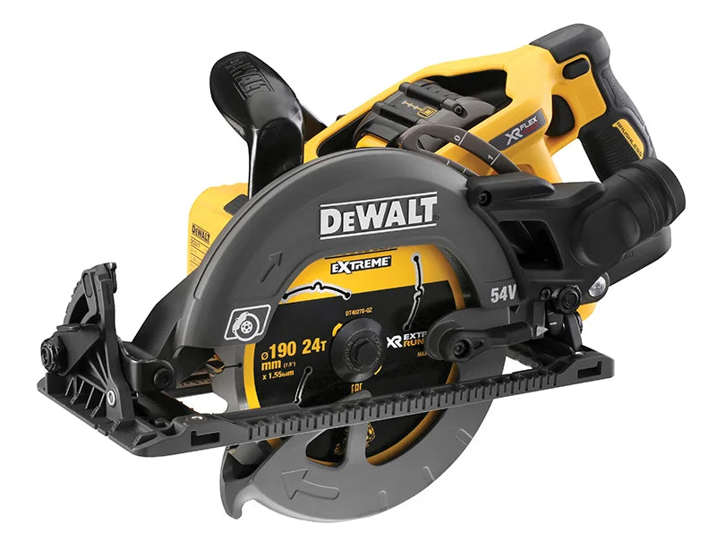DEWALT Power Tools DCS577T2 FlexVolt XR High Torque Circular Saw 190mm 54V 2 x