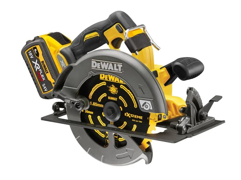 DEWALT Power Tools DCS578T2 XR FlexVolt Circular Saw 190mm 54V 2 x 2.0Ah Li-ion