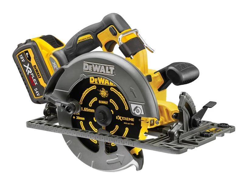 DEWALT Power Tools DCS579T2 XR FlexVolt Circular Saw 190mm 54V 2 x 2.0Ah Li-ion