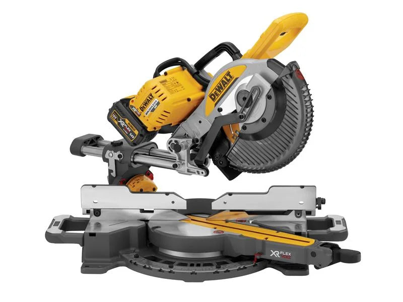 DEWALT Power Tools DCS727T2 XR FlexVolt Slide Mitre Saw 250mm 54V 2 x 2.0Ah