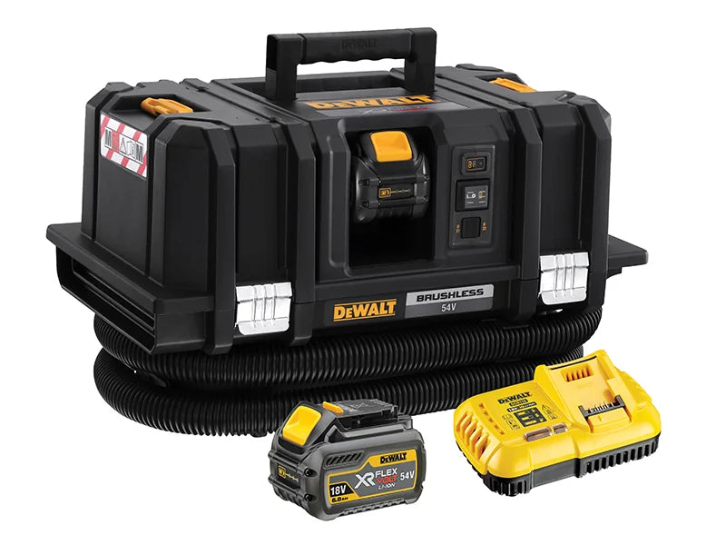 DEWALT Power Tools DCV586MT2 XR FlexVolt Dust Extractor 54V 2 x 2.0Ah Li-ion