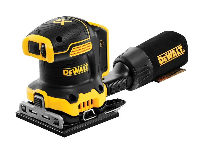 DEWALT Power Tools DCW200N XR Brushless 1/4 Sheet Palm Sander 18V Bare Unit