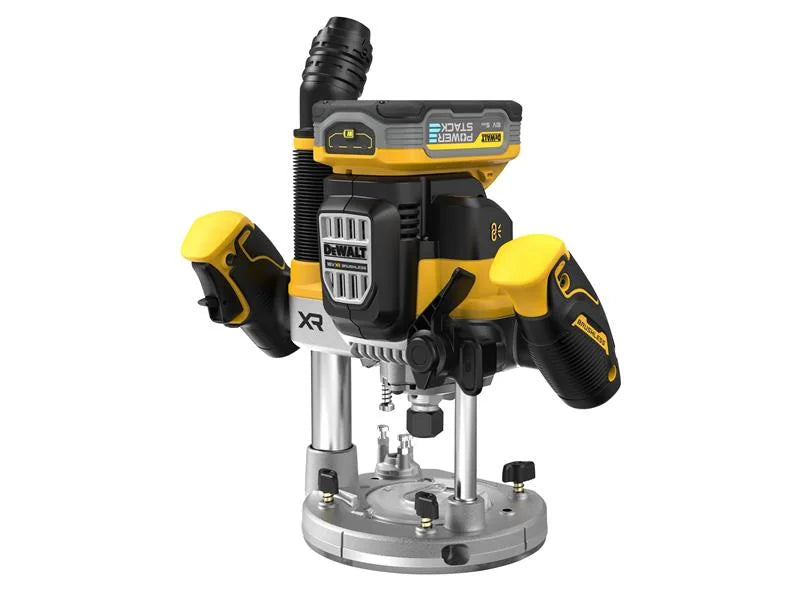 DEWALT Power Tools DCW620H2 1/2in Plunge Router 18V 2 x 5.0Ah POWERSTACK™ Li-ion