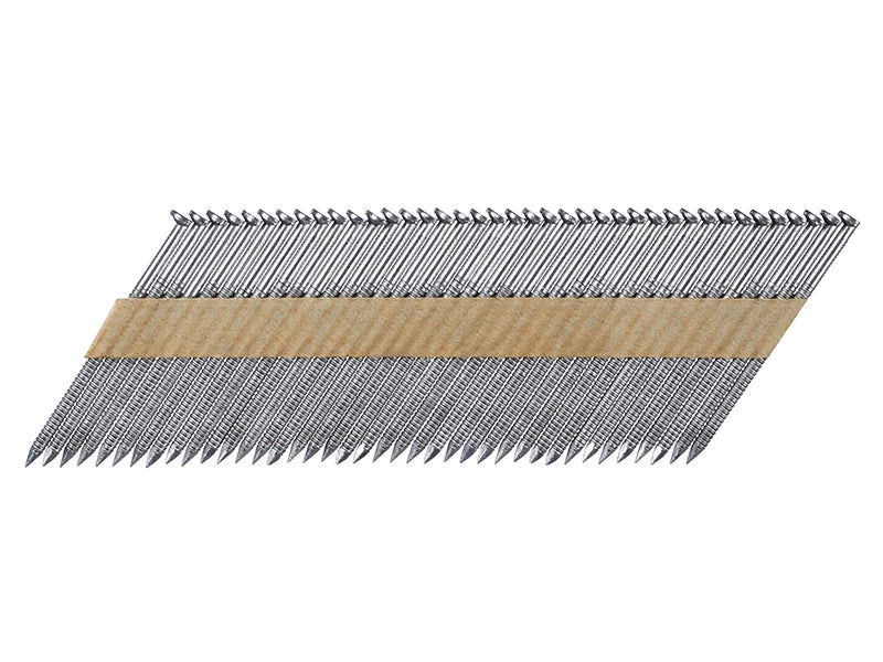 DEWALT Power Tools DNPT28R63 Galvanised 33° Angle Ring Shank Nails 2.8 x 63mm