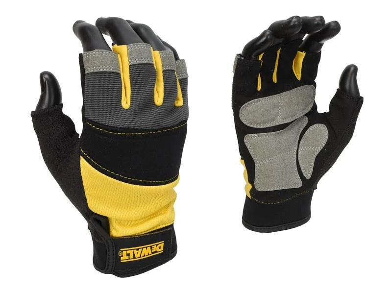DEWALT Power Tools Fingerless Performance Gloves - Large - DPG213L EU