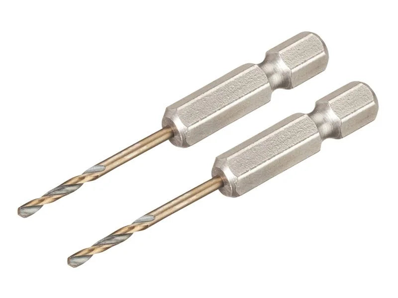 DEWALT Power Tools BLACK&GOLD Hex HSS-G Drill Bits (2) 2-3mm