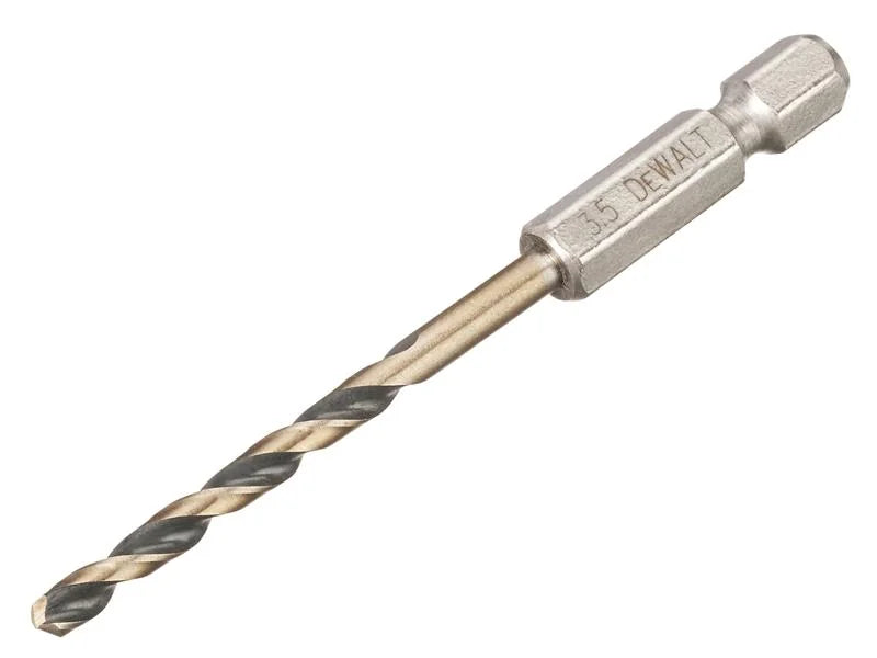 DEWALT Power Tools BLACK&GOLD Hex HSS-G Drill Bit 3.5-13mm