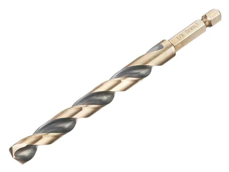 DEWALT Power Tools BLACK&GOLD Hex HSS-G Drill Bit 3.5-13mm