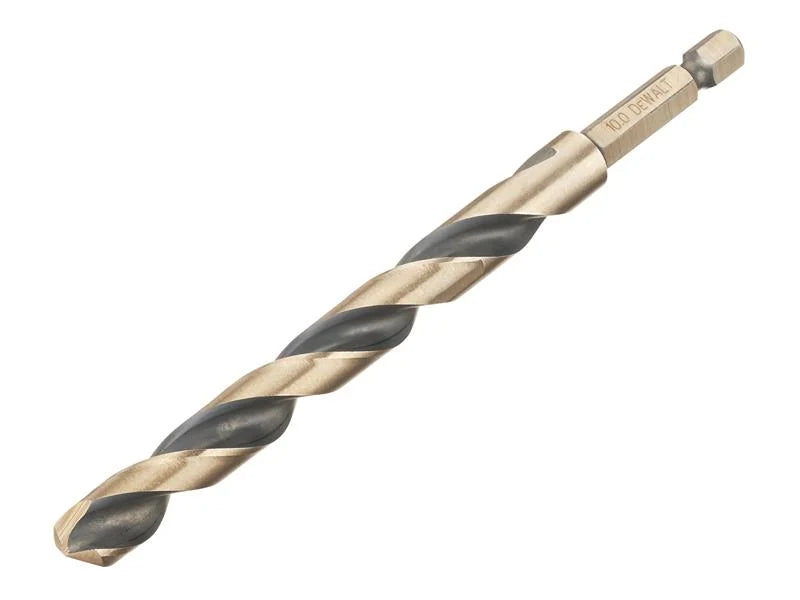 DEWALT Power Tools BLACK&GOLD Hex HSS-G Drill Bit 3.5-13mm
