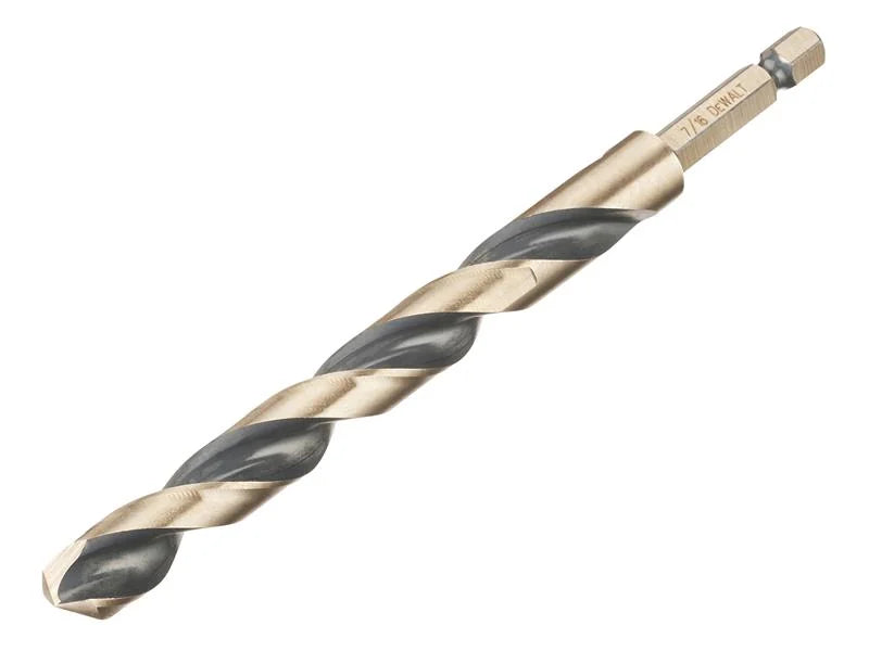 DEWALT Power Tools BLACK&GOLD Hex HSS-G Drill Bit 3.5-13mm