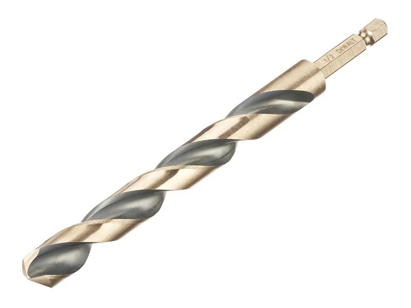 DEWALT Power Tools BLACK&GOLD Hex HSS-G Drill Bit 3.5-13mm