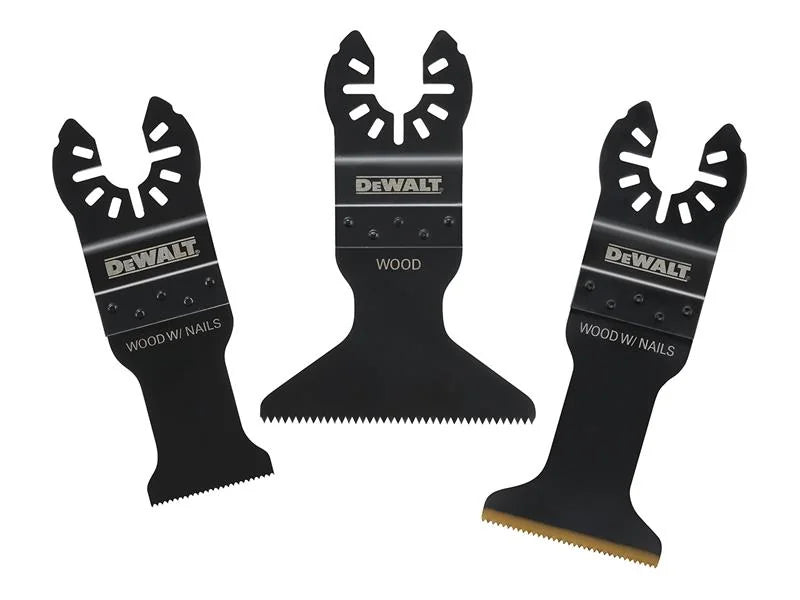 DEWALT Power Tools DT20760 Oscillating Blade Set, 3 Piece - DT20760-QZ