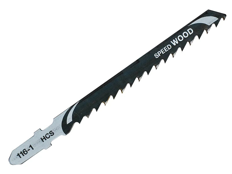 DEWALT Power Tools HCS Wood Jigsaw Blades Pack of 5 T144D - DT2166-QZ