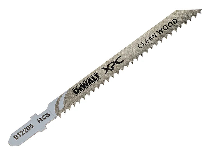 DEWALT Power Tools XPC HCS Wood Jigsaw Blades Pack of 5 T101B - DT2205-QZ