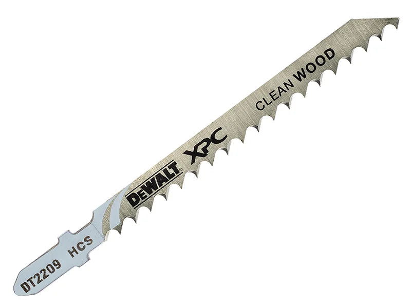 DEWALT Power Tools XPC HCS Wood Jigsaw Blades Pack of 5 T101D - DT2209-QZ