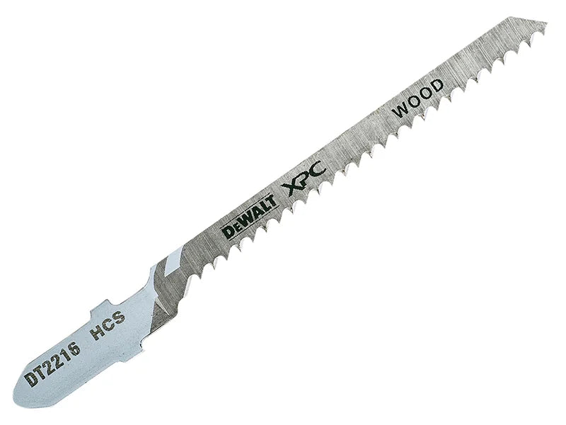 DEWALT Power Tools XPC HCS Wood Jigsaw Blades Pack of 5 T119BO - DT2216-QZ