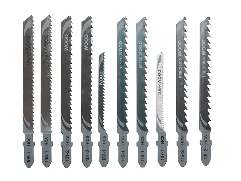 DEWALT Power Tools HCS Wood Jigsaw Blades Variety Pack of 10 - DT2290-QZ