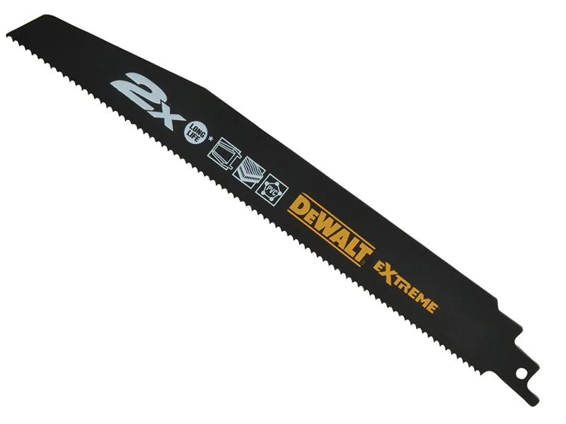 DEWALT Power Tools 2X Life General Purpose Reciprocating Blade x 10