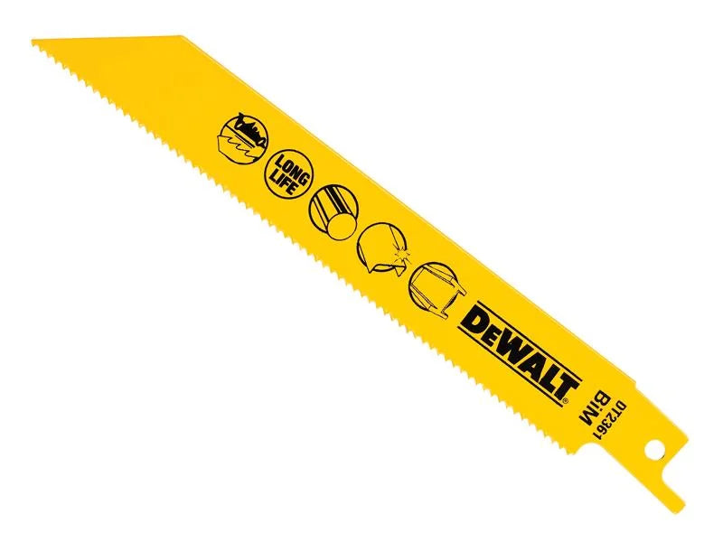 DEWALT Power Tools Bi-Metal Reciprocating Blade for Metal x 14