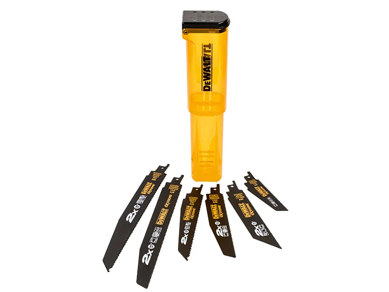 DEWALT Power Tools DT2440L 2X Life Reciprocating Saw Blade Set, 6 Piece