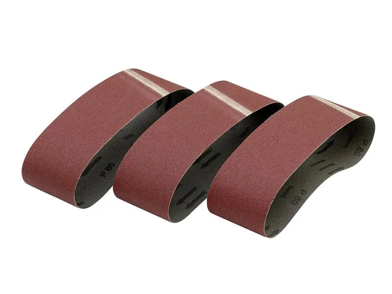 DEWALT Power Tools Sanding Belt 533 x 75mm 40G Pack of 3 - DT3300-QZ