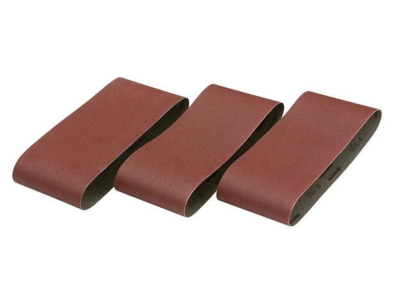 DEWALT Power Tools Sanding Belt 560 x 100mm 60G Pack of 3 - DT3314-QZ