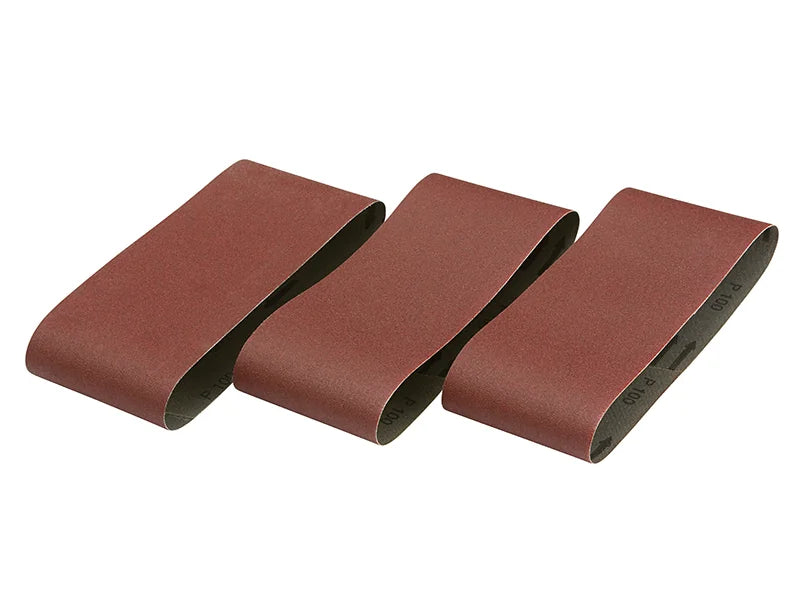 DEWALT Power Tools Sanding Belt 560 x 100mm 100G Pack of 3 - DT3316-QZ