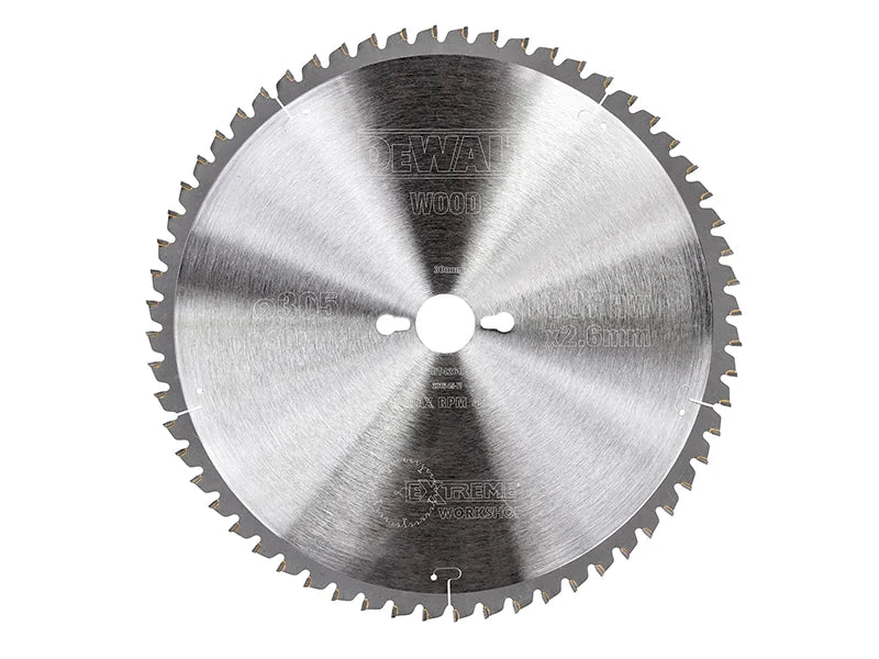 DEWALT Power Tools Series 40 Circular Saw Blade 305 x 30mm x 60T ATB/Neg