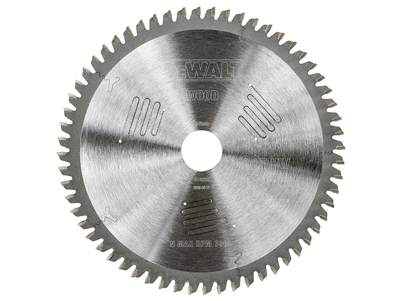 DEWALT Power Tools Series 60 Circular Saw Blade 216 x 30mm x 60T ATB/Neg