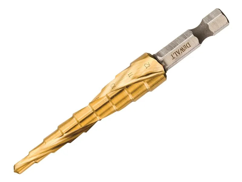 DEWALT Power Tools Extreme Step Drill Bit 6-12mm - DT5026-QZ