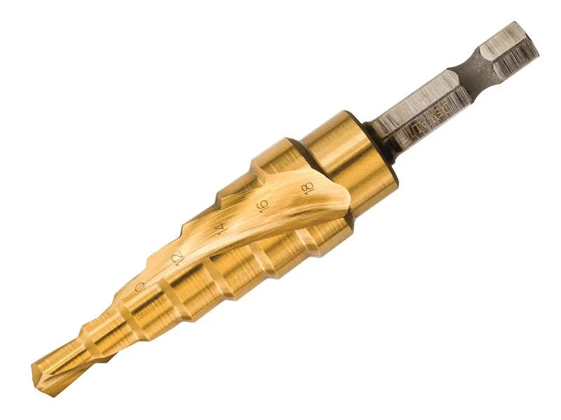 DEWALT Power Tools Extreme Step Drill Bit 8-18mm - DT5027-QZ