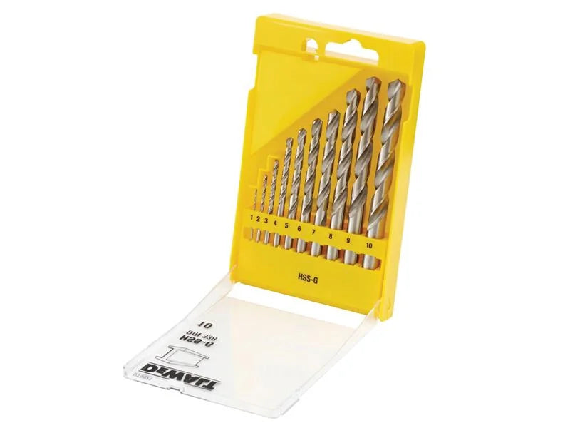 DEWALT Power Tools DT5921 Extreme Metal Drill Bit Set, 10 Piece - DT5921-QZ