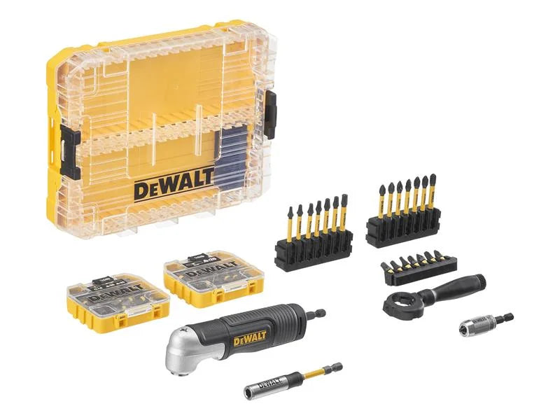 DEWALT Power Tools DT70775 Mix Bit Set with Right-Angle Attachment, 80 Piece