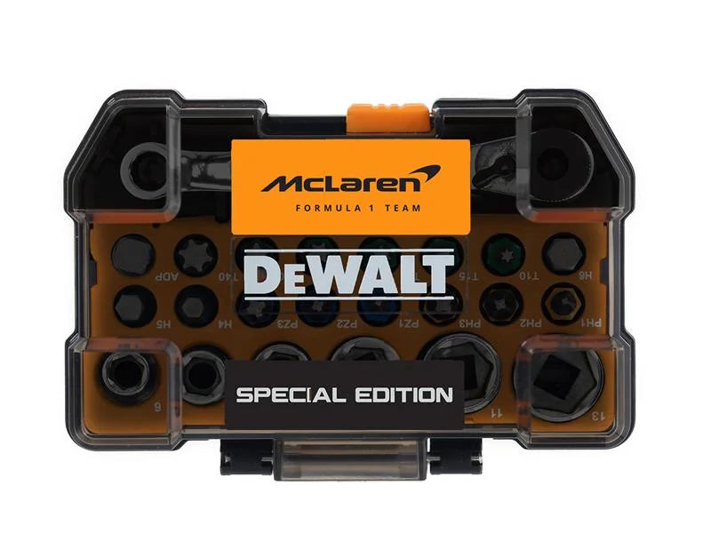 DEWALT Power Tools McLaren Screwdriving & Socket Set, 24 Piece - DT70906-QZ