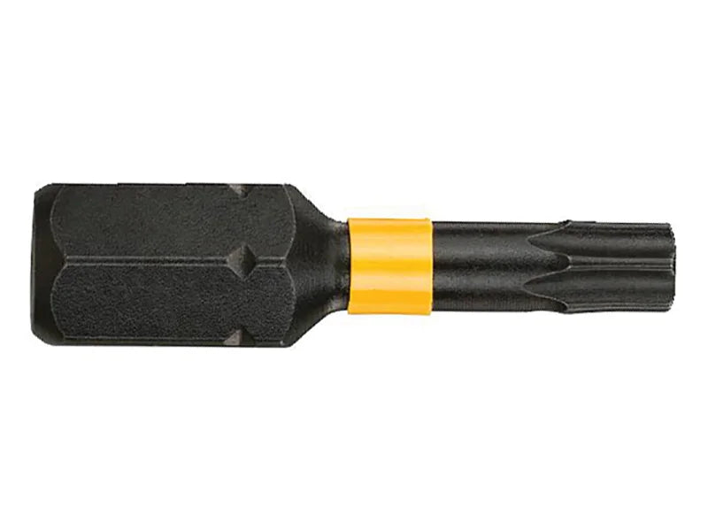 DEWALT Power Tools Impact Torsion Bits TX20 x 25mm (Pack 5) - DT7381T-QZ