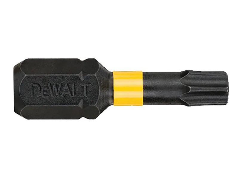 DEWALT Power Tools Impact Torsion Bits TX25 x 25mm (Pack 5) - DT7382T-QZ
