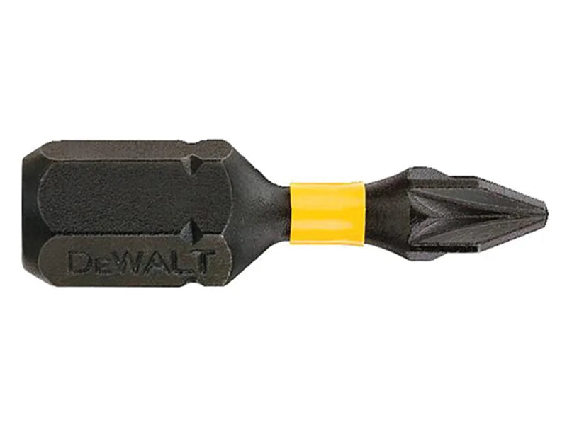 DEWALT Power Tools Extreme Impact Torsion Bits PZ1 x (Pack 5) 25-50mm