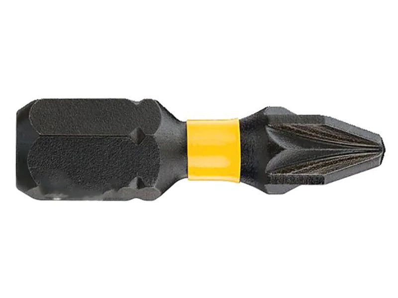 DEWALT Power Tools Extreme Impact Torsion Bits PZ2 x (Pack 5) 25-50mm