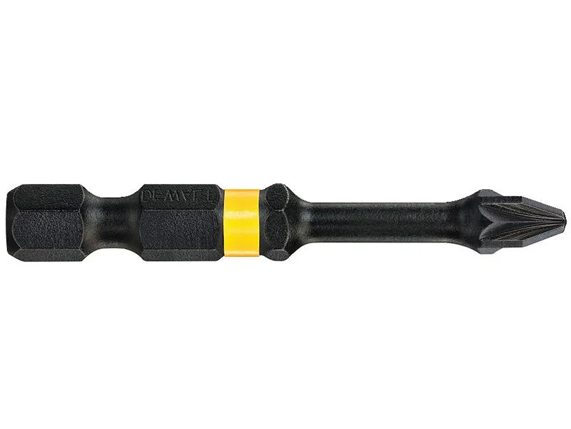 DEWALT Power Tools Extreme Impact Torsion Bits PZ1 x (Pack 5) 25-50mm