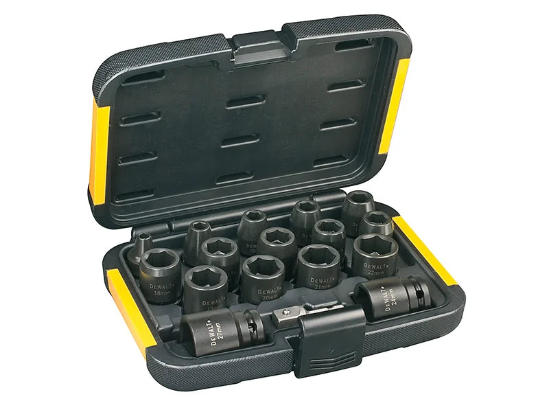 DEWALT Power Tools DT7506 Impact Socket Set, 17 Piece - DT7506-QZ