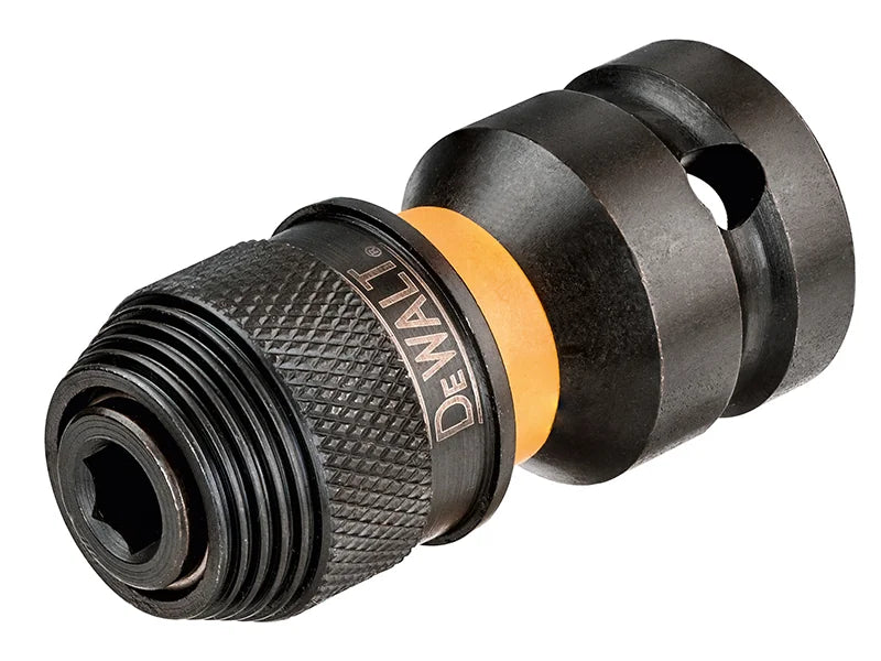 DEWALT Power Tools DT7508 1/2in Drive to 1/4in Hex Impact Adaptor - DT7508-QZ
