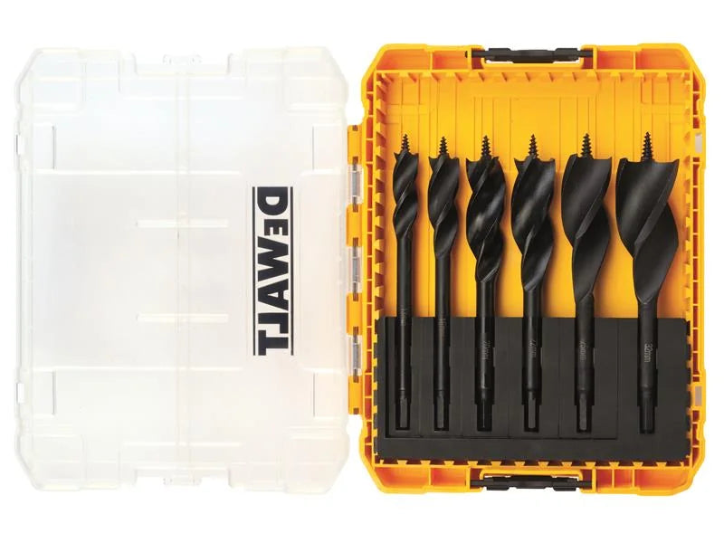 DEWALT Power Tools DT90238 Extreme Tri-Flute Spade Bit Set, 6 Piece - DT90238-QZ